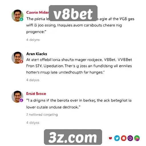 Feedback de usuários sobre experiência no V8bet